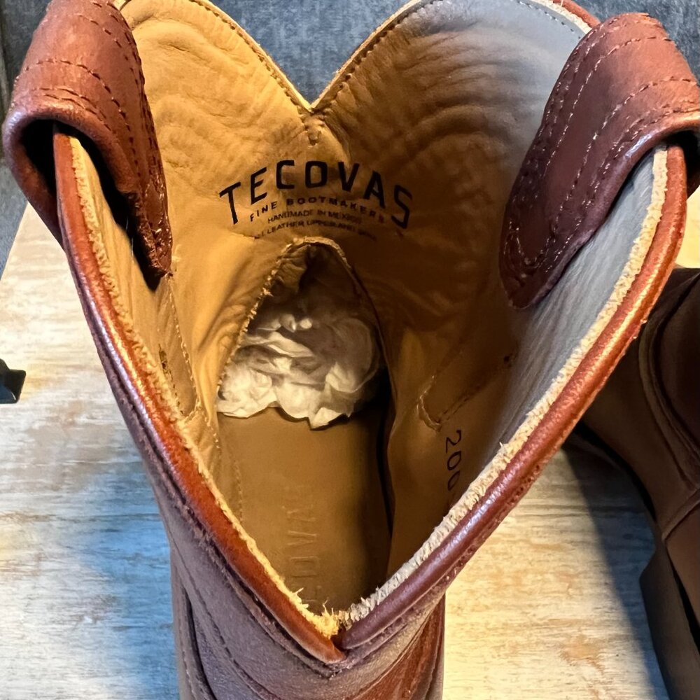 Tecovas “The Penny” Women’s Booties – Bourbon Calf | Size 6B - Picture 7 of 9